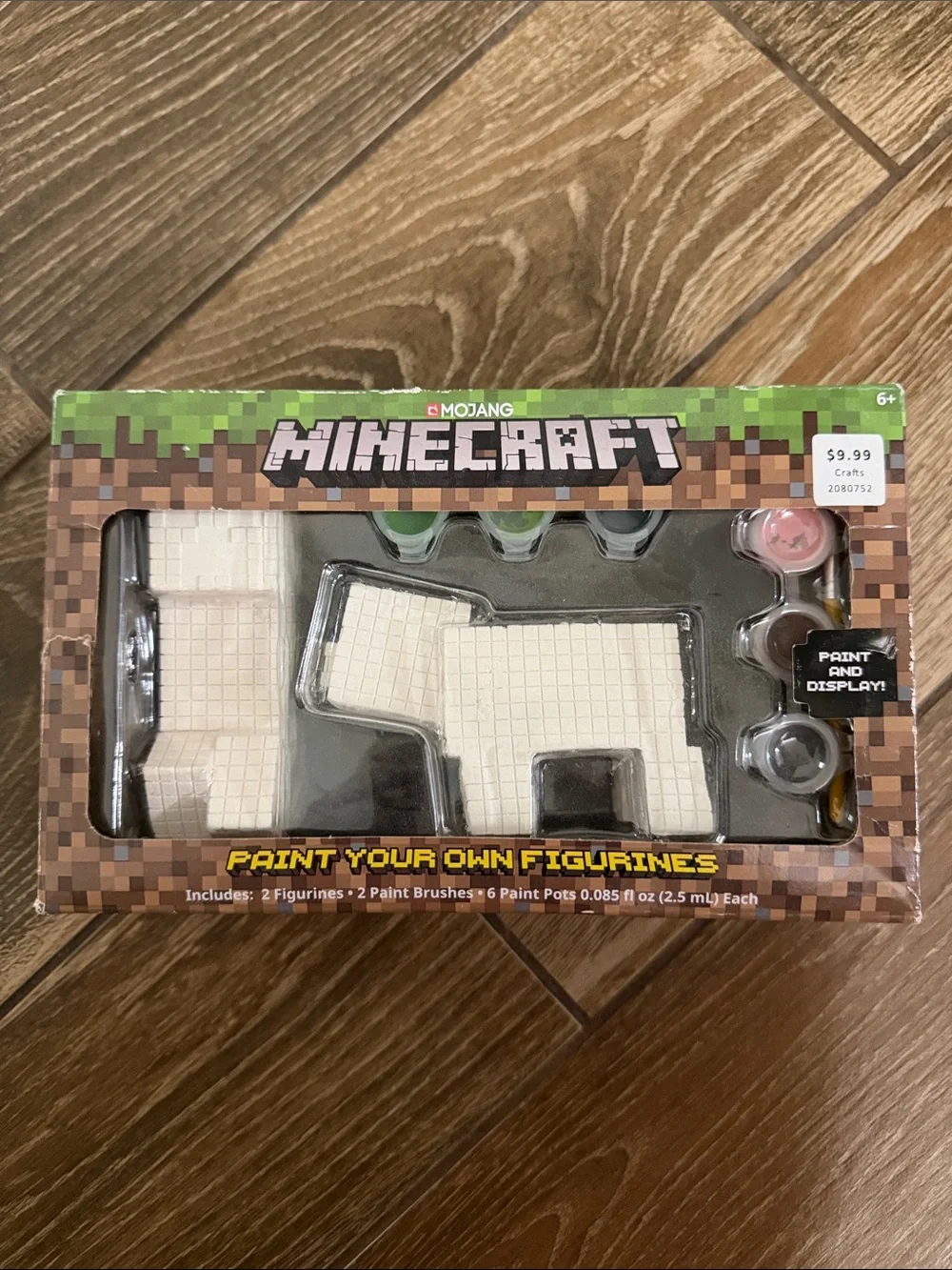 Minecraft Paint-Your-Own Figurines Set